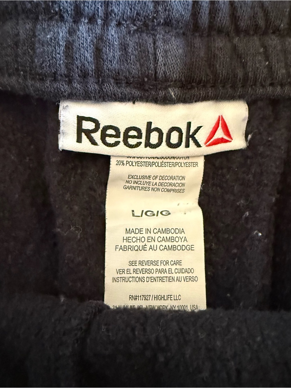 Reebok Women's Black and Light Gray Casual Athletic Shorts Pair - Picture 10 of 12
